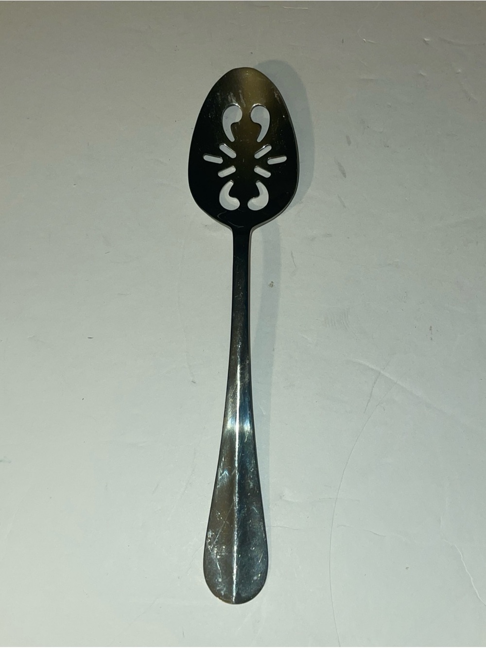Pfaltzgraff Sturbridge Stainless Steel 8" Slotted Serving Spoon